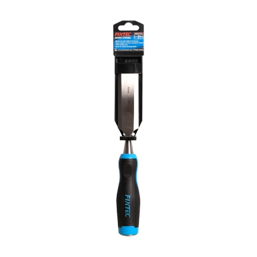 Dalta pentru lemn FIXTEC 25mm otel CR-V cu maner TPR - Img 4