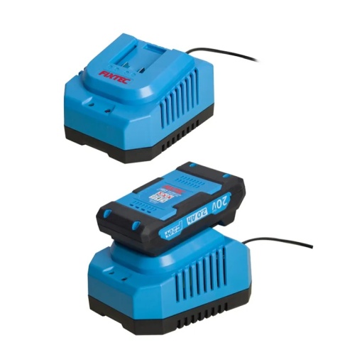 Incarcator Rapid FIXTEC FBCH20005 compatibil cu Acumulatori Li-Ion 20V - Img 3
