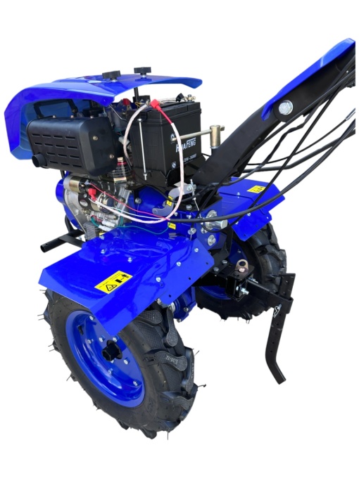 Motocultor Diesel 16CP cu Pornire Electrica, 2+1 Trepte si Far Integrat, HEIMDALL - Img 4