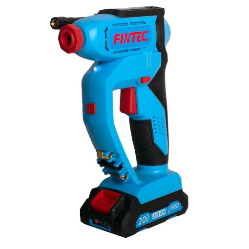 Pompa de aer FIXTEC 20 V fara baterie – 150 PSI cu ecran LCD - Img 3