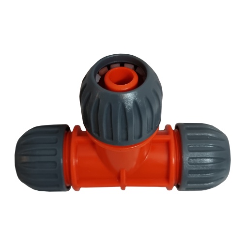 Teu Conector Reglabil Cu Filet Pentru Furtun 1/2''
