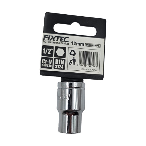 Tubulara Hexagonala Fixtec 1/2" 12x38mm - Img 3