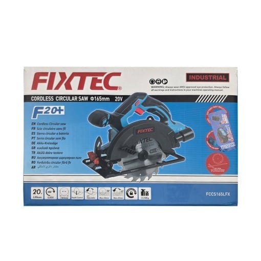 Fierastrau Circular FIXTEC 20V cu Acumulator si Incarcator Inclus - Img 7