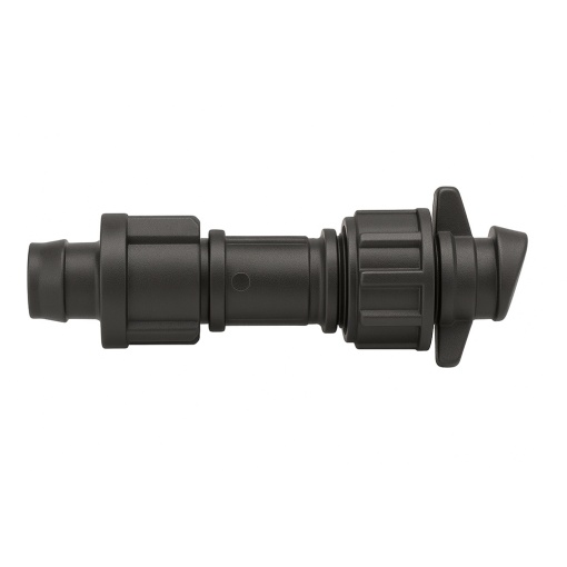 Niplu legatura furtun Layflat la banda de picurare – Conector irigatii