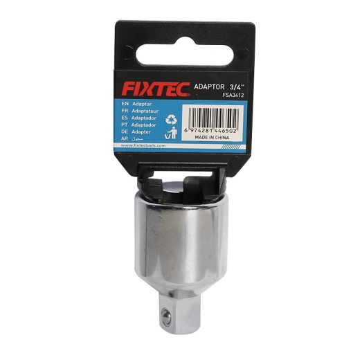 Adaptor pentru cheie tubulara impact FIXTEC 3/4F x 1/2M - Img 2