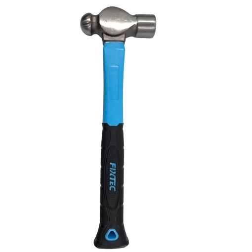 Ciocan FIXTEC 450g cu Cap Rotund si Maner din Fibra Durabila - Img 3