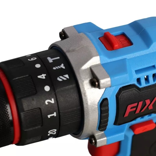 Masina de gaurit si insurubat cu percutie FIXTEC 20V, cuplu ridicat, LED integrat, blocare ax - Img 2