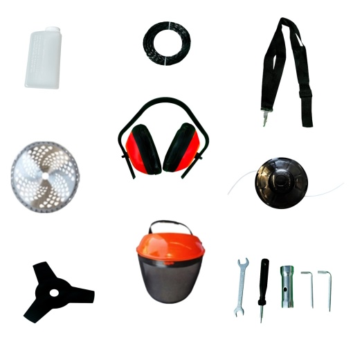 Motocoasa pe Benzina 52CC cu 8 Accesorii - HEIMDALL HM-5170 - Img 4