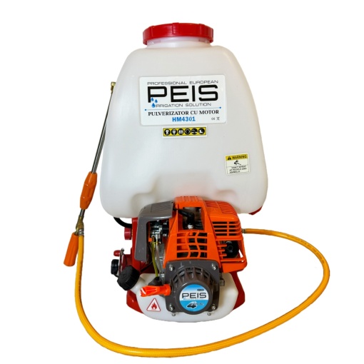 Pulverizator pe benzina 25L, motor 31.5CC, 4 timpi, debit 6-8L/min, PEIS - Img 2