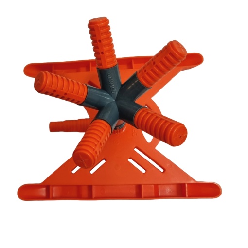Aspersor Rotativ Turbo cu 5 Brate si Suport din Plastic Rezistent - Img 3