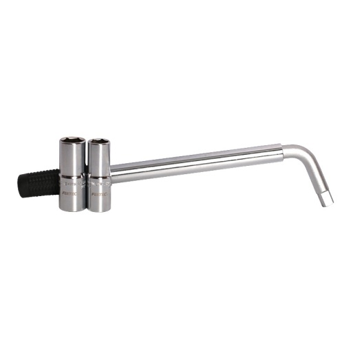 Cheie pentru roti telescopica FIXTEC 21 inch, CR-V, 4 capete incluse - Img 4