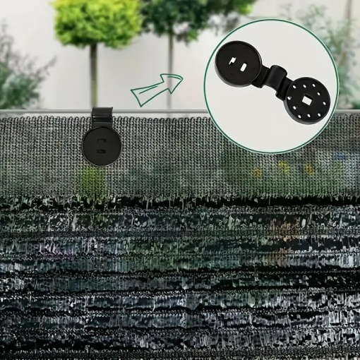 Cleme Profesionale pentru Plasa de Umbrire: Fixare Rezistenta si Practica - Img 2
