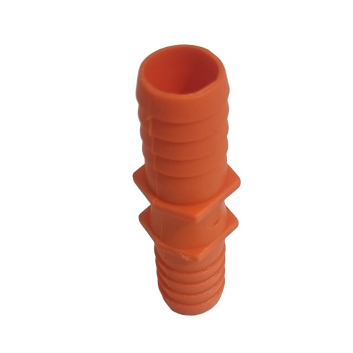 Conector de legatura pentru 2 furtunuri, racord dublu, PVC, 5/8" - Img 2
