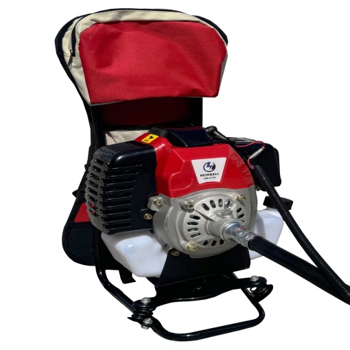 Motocoasa pe Benzina cu Rucsac, 6 Accesorii Incluse, 52CC - HEIMDALL HM-0756 - Img 3