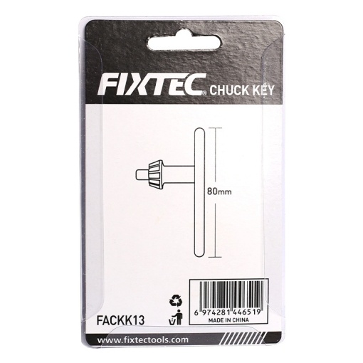 Cheie FIXTEC pentru mandrina cu cheie 13 mm - Img 2