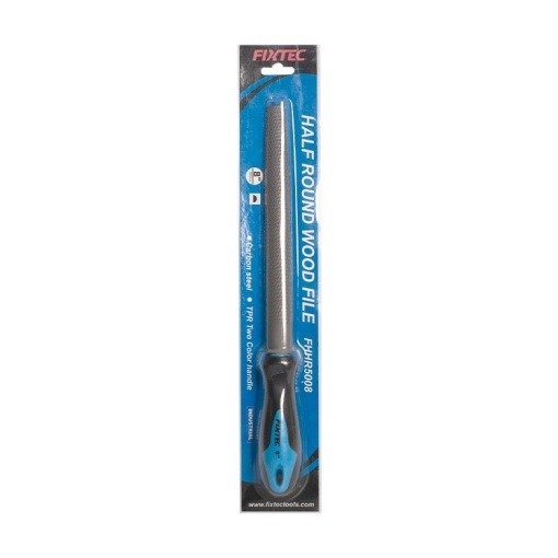 Pila semirotunda pentru lemn FIXTEC 8" din otel T12 - Img 4