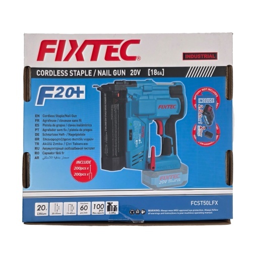 Pistol pentru Cuie si Capse FIXTEC 20V Li-Ion fara fir 2 Inch - Img 10
