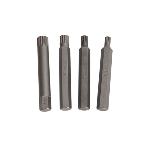 Set 4 biti hexagonali Dr.Spline FIXTEC 3/8 inch impact - Img 2