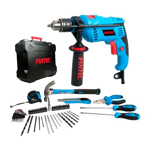 Set Masina de Gaurit cu Percutie FIXTEC 600W + 50 Accesorii - Img 16