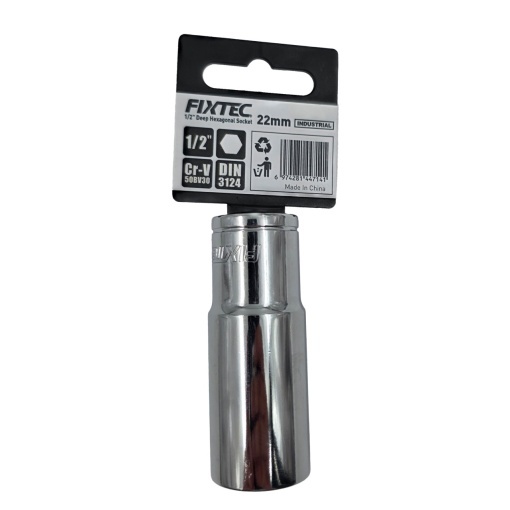Tubulara de impact 22 mm, FIXTEC, prindere 1/2 - Img 3