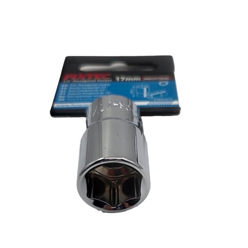Cap tubular hexagonal 17 mm FIXTEC, antrenare 1/2 - Img 3
