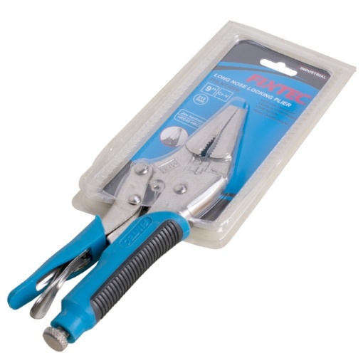 Cleste cu autoblocare FIXTEC 9" varf alungit CR-V pentru fixare sigura - Img 4