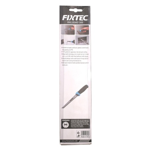 Fierastrau pentru gips carton FIXTEC 150 mm cu maner ergonomic TPR - Img 6