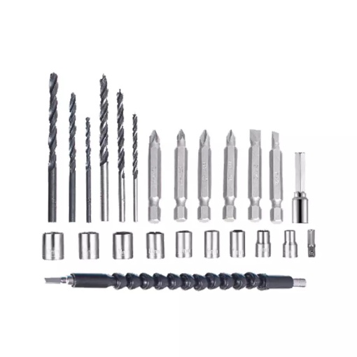 Kit masina de gaurit si insurubat FIXTEC 20V fara cablu, LED integrat, blocare arbore, 2x1500mAh Li-ion - Img 5