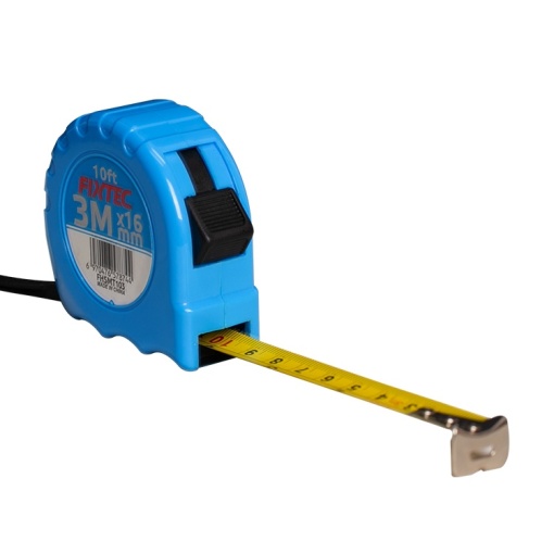 Ruleta din Otel FIXTEC 3M x 16MM cu Sistem de Blocare Manual - Img 5