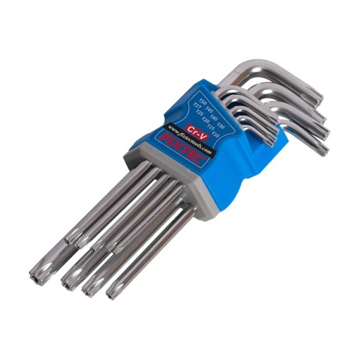 Set 9 chei tip Torx in L FIXTEC 6150 CR‑V T10‑T50