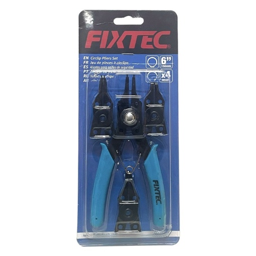 Set Cleste pentru Sigurante 4 in 1 FIXTEC 150 mm (6 Inch) cu Varfuri Schimbabile - Img 7