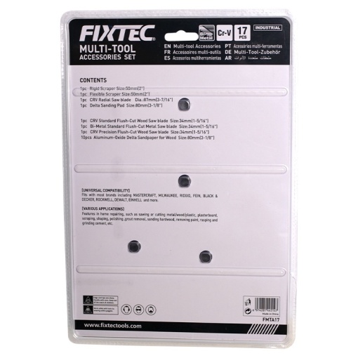 Set multifunctional accesorii FIXTEC 17 componente - Img 2