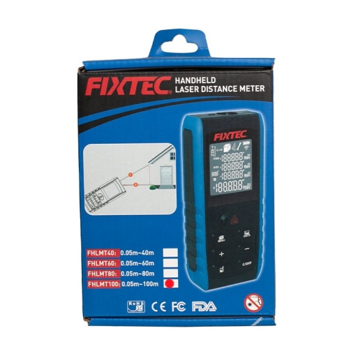 Telemetru cu laser FIXTEC 80 m - Img 4