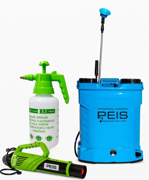 Pachet complet stropit PEIS 16L – pompa electrica, atomizor electric si pulverizator 2L - Img 2