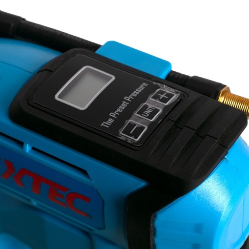 Pompa de aer FIXTEC 20 V fara baterie – 150 PSI cu ecran LCD - Img 5