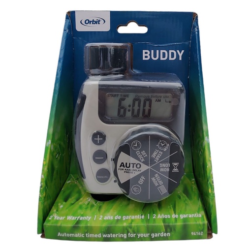 Robinet cu temporizator si ecran LCD mare, Orbit Buddy