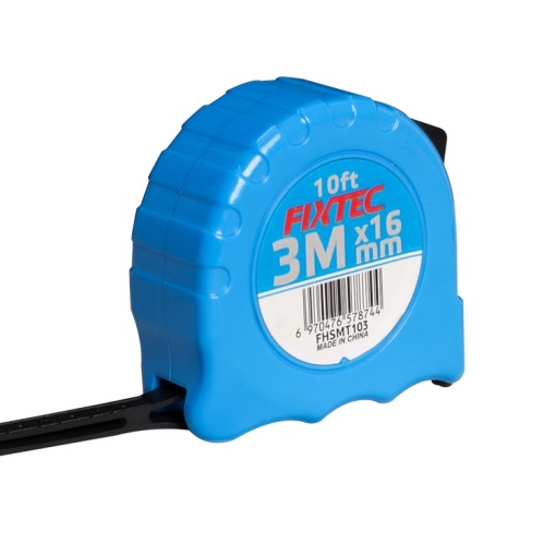 Ruleta din Otel FIXTEC 3M x 16MM cu Sistem de Blocare Manual - Img 2