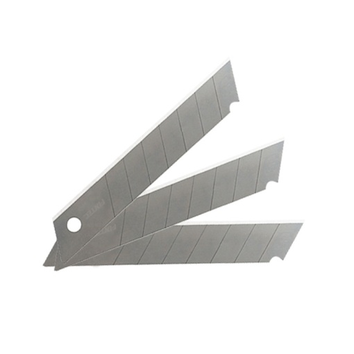 Set 10 lame de cutter FIXTEC 9x80x0.4mm, otel tip 60 - Img 2