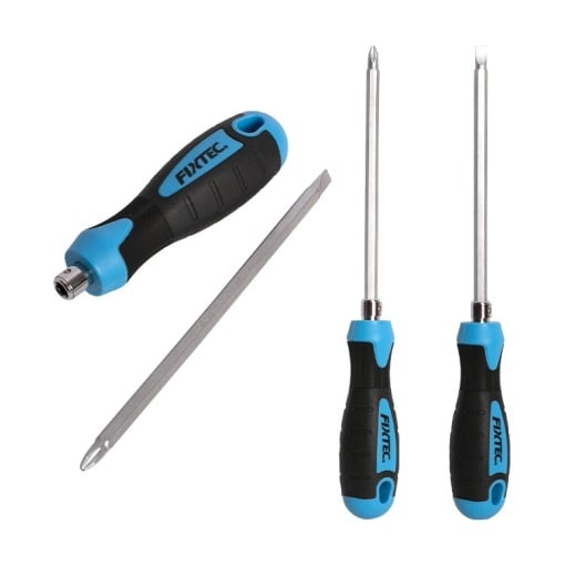 Surubelnita multifunctionala 2 in 1 FIXTEC SL6 / PH2 cu maner ergonomic - Img 4