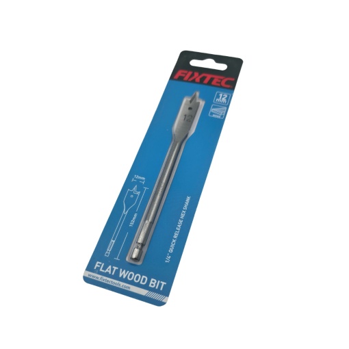 Burghiu pentru lemn tip paleta FIXTEC 12 mm x 152 mm - Img 2