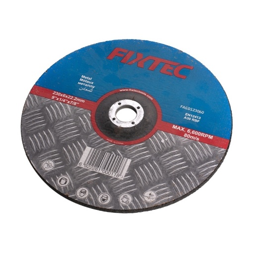 Disc de taiat FIXTEC 230x6x22.2mm destinat metalului - Img 3