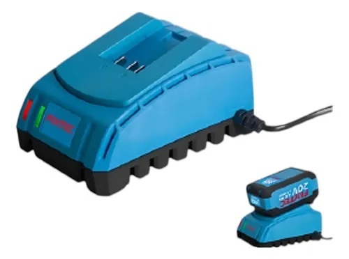 Incarcator Rapid FIXTEC FBCH20005 compatibil cu Acumulatori Li-Ion 20V - Img 2