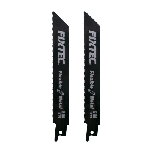 Lama pentru Fierastrau Sabie FIXTEC FRSB150M Metal – 150mm, BiMetal, 18 TPI - Img 4
