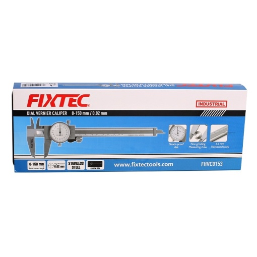 Subler 0-150 mm, precizie 0.02 mm FIXTEC - Img 6