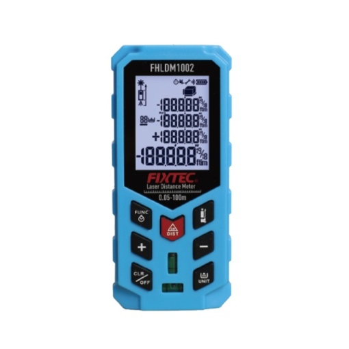 Telemetru laser FIXTEC cu fascicul verde si acumulator, distanta maxima 100m - Img 2
