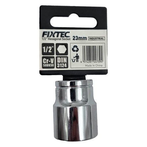 Tubulara de impact 23 mm FIXTEC, antrenare 1/2 inch - Img 2