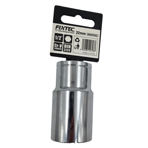 Tubulara de impact 27 mm FIXTEC, prindere 1/2, adancime 76 mm - Img 3