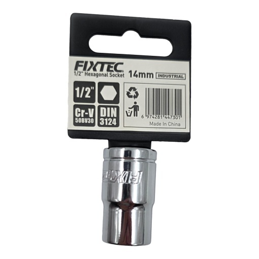 Cap Tubular Hexagonal Fixtec 1/2" 14mm - Img 3