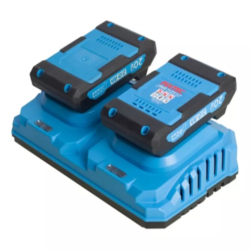 Incarcator rapid dublu pentru acumulatori FIXTEC 120W - Img 2