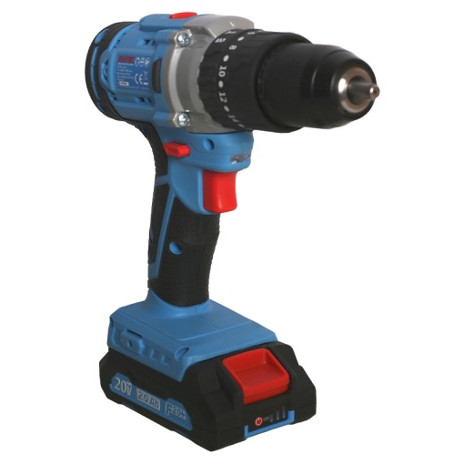 Masina de Gaurit cu Impact FIXTEC 20V cu 2 Acumulatori Li-Ion Inclusi - Img 4